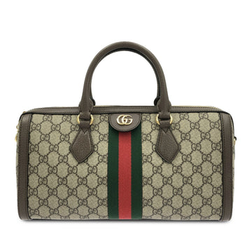 GUCCI GG Supreme Ophidia Web Satchel