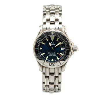 OMEGA Quartz Stainless Steel Seamaster 300M Watch