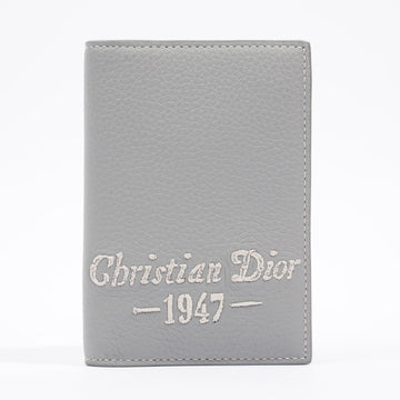 Christian Dior Pocket Organiser Grey Leather