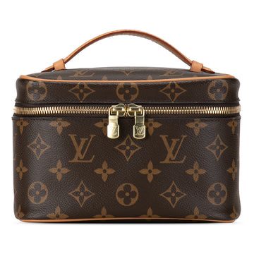 LOUIS VUITTON Monogram Nice Mini Vanity Case Vanity Bag