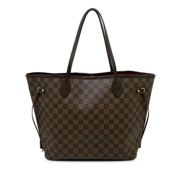 LOUIS VUITTON Damier Ebene Neverfull MM Tote Bag