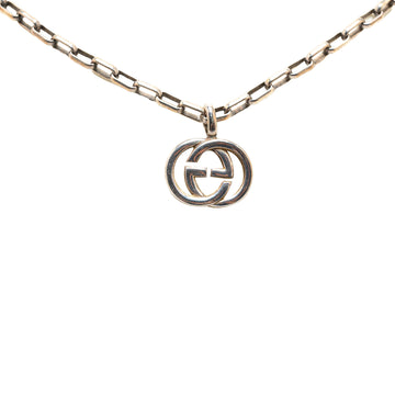 GUCCI Interlocking G Pendant Necklace Costume Necklace