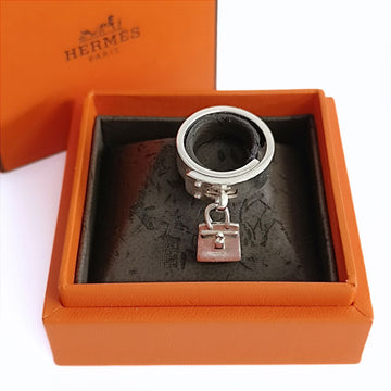 HERMeS Hermes Kelly silver ring Size 10