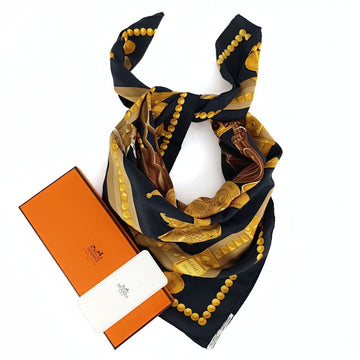 HERMeS Hermes silk scarf 88x88 Cuillers D'Afrique