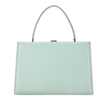 CELINE Clasp Leather Tote Tote Bag