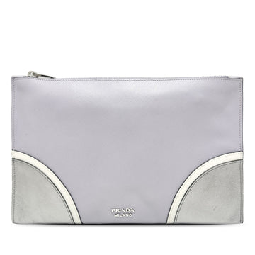 PRADA Saffiano Clutch Clutch Bag