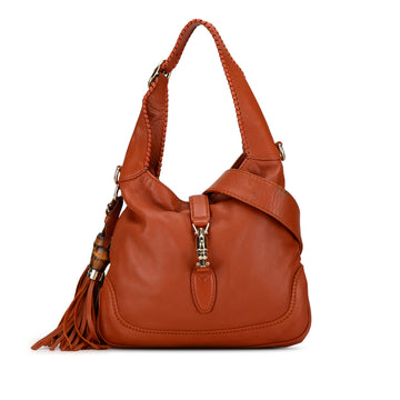 GUCCI Leather New Jackie Satchel