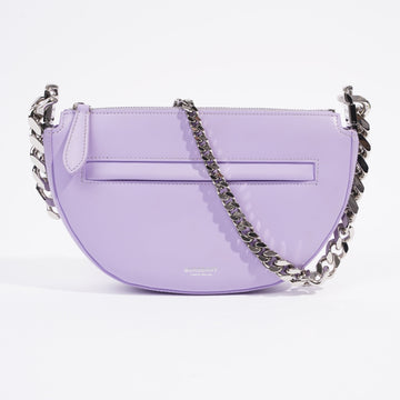 Burberry Olympia Half-Moon Lilac Leather