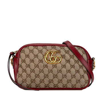 GUCCI Small GG Canvas Marmont Crossbody Crossbody Bag