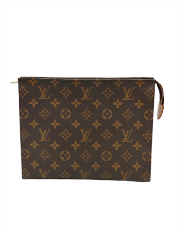 LOUIS VUITTON Louis Vuitton Poche Toilette Monogram Clutch Bag