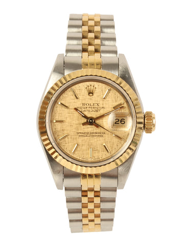 ROLEX Oyster Perpetual Datejust Silver/Gold