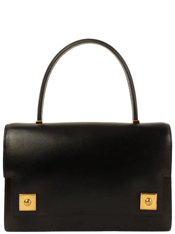 HERMES 1988 Made Piano Bag Black