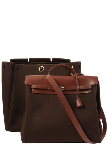 HERMES 2002 Made Herbag Mm Brown