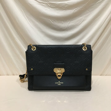 Louis Vuitton Black Monogram Empreinte Vavin MM Shoulder Bag Sku# 73915