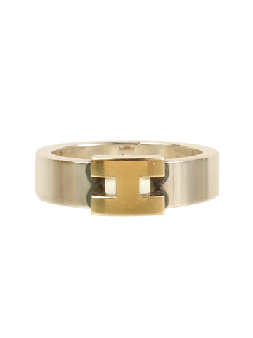 HERMES Herakles Ring Silver/Gold