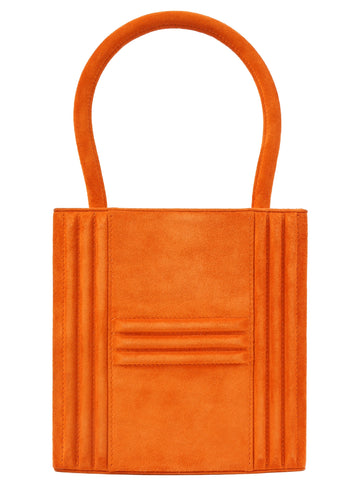 HERMES 2005V Made Dobris Cadena Kelly Bag Orange