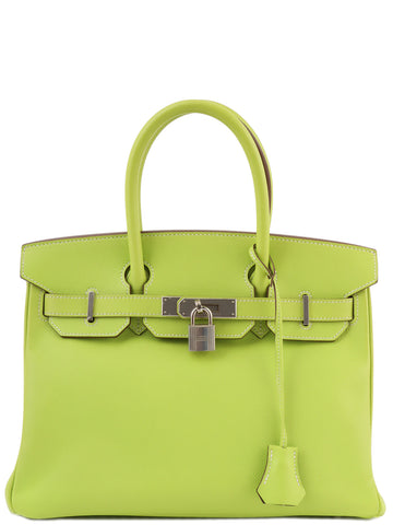 HERMES 2010 Made Birkin 30Cm Kiwi