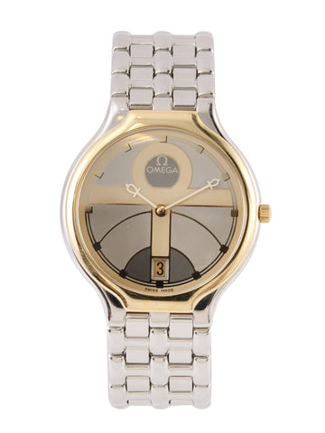 OMEGA De Ville Symbol Watch Silver/Gold