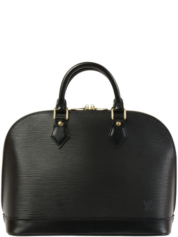 LOUIS VUITTON 2003 Made Epi Alma Black