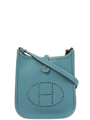 HERMES 2006 Made Evelyne Tpm Blue Jean