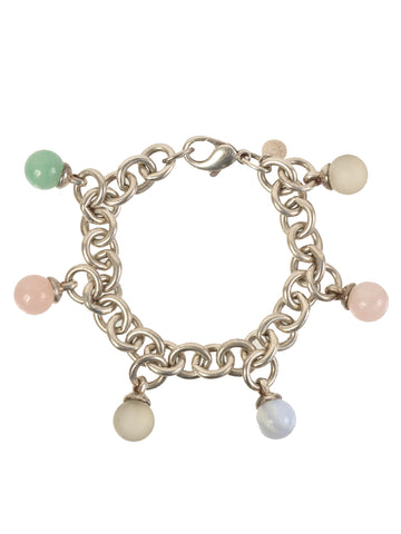 TIFFANY & CO. Color Stone Bracelet Silver/Multi