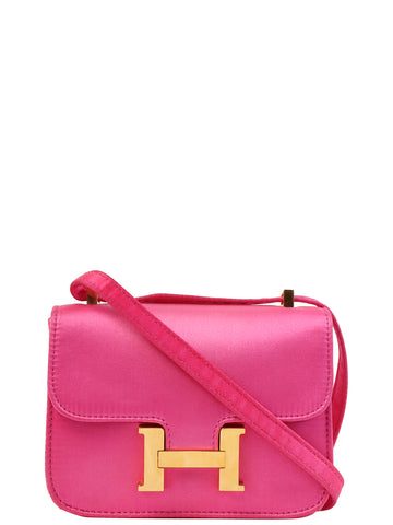 HERMES 2010 Made Constance Iii Micro Rose Tyrien
