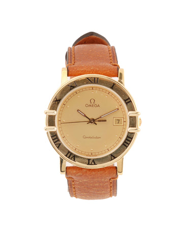 OMEGA Constellation Gold/Brown