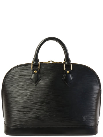 LOUIS VUITTON 1999 Made Epi Alma Black