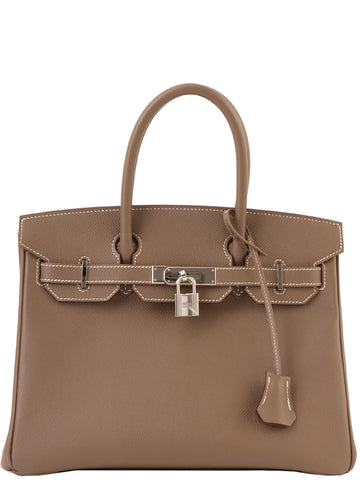 HERMES 2014 Made Birkin 30 Etaupe