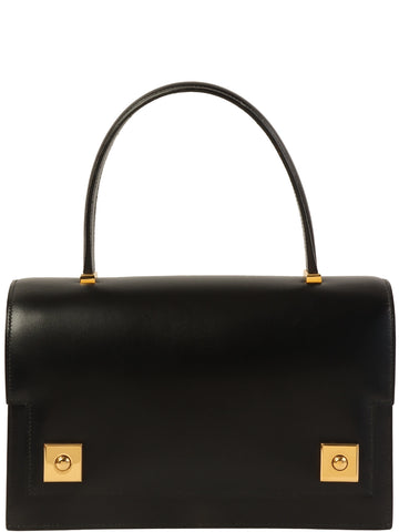 HERMES 1994 Made Piano Bag Black