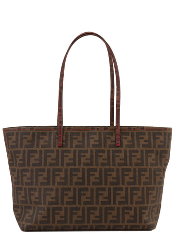 FENDI Ff Pattern Tote Bag Brown