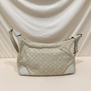 Louis Vuitton Ivory Mini Lin Boulogne Shoulder Bag Sku# 72982