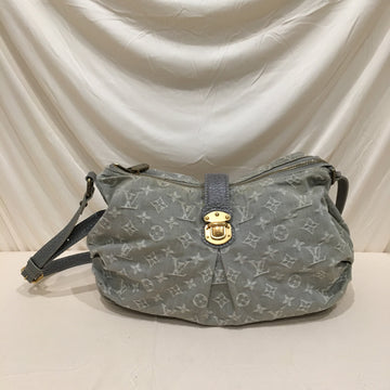 Louis Vuitton Grey Monogram Denim Slightly Shoulder Bag Sku# 73018