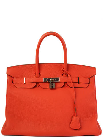 HERMES 2013 Made Birkin 35Cm Capcine