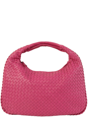 BOTTEGA VENETA Intrecciato Hobo Bag Pink