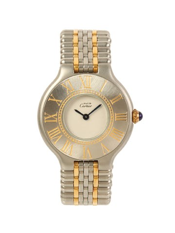 CARTIER Must 21 Sm Silver/Gold