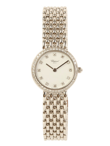 CHOPARD Classic Bezel Diamond Silver