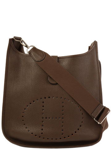 HERMES 2009 Made Evelyne Pm Chocolat