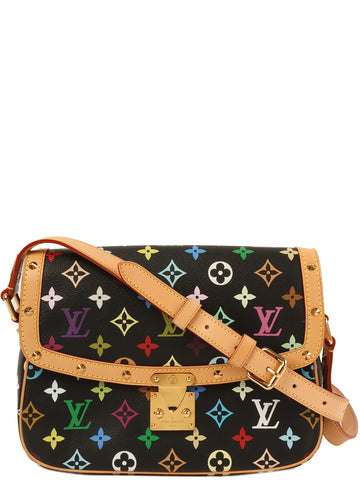 LOUIS VUITTON Monogram Multicolor Sologne Noir