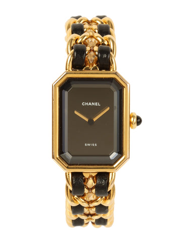 CHANEL Premiere M Gold/Black