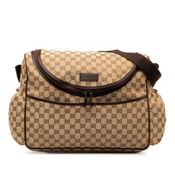 GUCCI GG Canvas Diaper Bag