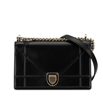 DIORMedium Calfskin ama Flap Crossbody Bag