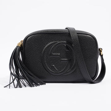 Gucci Soho Disco Black Grained Leather Mini