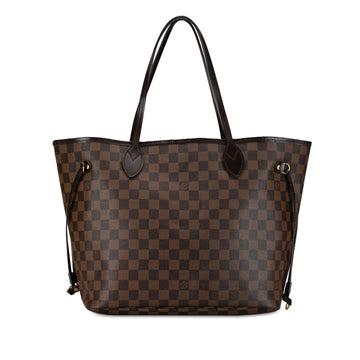 LOUIS VUITTON Damier Ebene Neverfull MM Tote Bag