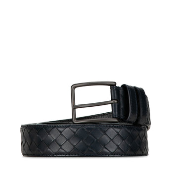 BOTTEGA VENETA Intrecciato Leather Belt