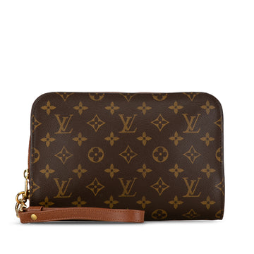 LOUIS VUITTON Monogram Orsay Clutch Bag