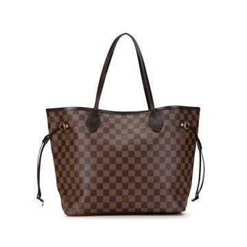 LOUIS VUITTON Damier Ebene Neverfull MM Tote Bag