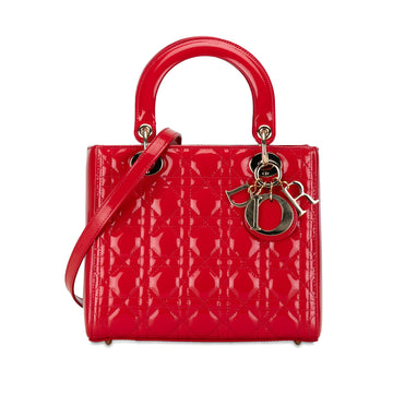 DIORMedium Patent Cannage Lady  Satchel