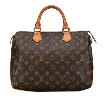 LOUIS VUITTON Monogram Speedy 30 Boston Bag