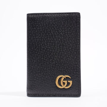 Gucci Marmont Card Case Black Leather